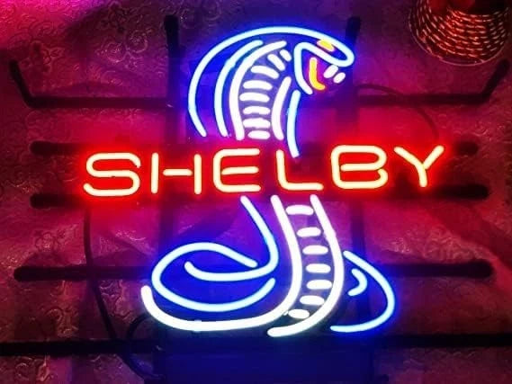 Cobra Shelby Neon Sign Light Handmade