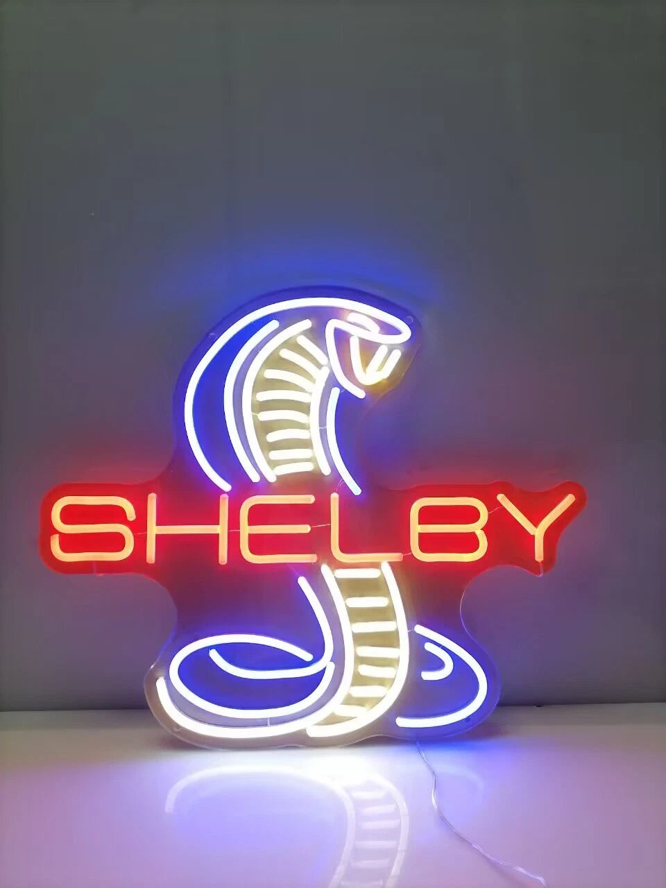Cobra Shelby Neon Sign Light Handmade