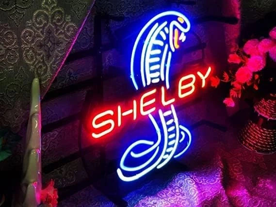 Cobra Shelby Neon Sign Light Handmade