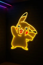 Pikachu UV Neon Sign For Wall Decor | Led Neon Sign