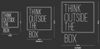 Think Outside the Box Neon Sign